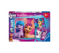 Ravensburger My Little Pony Puzzle Of 3 x 49 Pieces - 21 x 21 CM