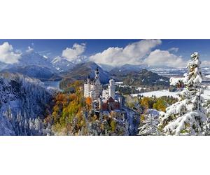 Ravensburger Neuschwanstein Castle Panoramic, 2000pc Jigsaw puzzle
