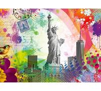Ravensburger New York Postcard 500 Piece Jigsaw Puzzle for Adults and Kids Age 10 Years Up