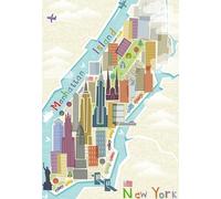 Ravensburger New York Puzzle Moments 99 Piece Jigsaw Puzzle for Adults and Kids Age 14 Years Up, [Amazon Exclusive]