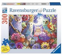 Ravensburger Night Owl Hoot 300 Piece Jigsaw Puzzles for Adults and Kids Age 9 Years Up - Large Format