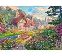 Ravensburger Oak Tree Cottage 1000 piece Jigsaw Puzzle for Adults and Kids Age 12 and Up