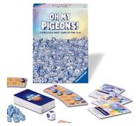 Ravensburger Oh My Pigeons - Fun Game Night and Party Board Game for Families, Adults and Kids Age 8 Years Up - 2 to 5 Players