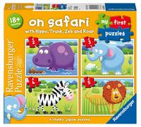 Ravensburger On Safari My First Jigsaw Puzzles (2, 3, 4 and 5 Piece) (US IMPORT)