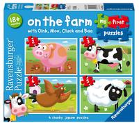 On the Farm My First Puzzles (2,3,4,5pc) - Brand New & Sealed