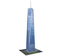 Ravensburger One World Trade Center NY 216 Piece 3D Jigsaw Puzzle for Kids and Adults - Easy Click Technology Means Pieces Fit Together Perfectly