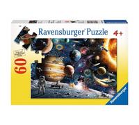 Ravensburger Outer Space 60 Piece Jigsaw Puzzle for Kids | Unique Piece Design | Premium Quality Material | Educational and Fun Toy | FSC Certified