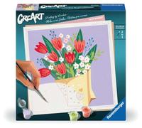 Ravensburger Paint by Numbers 25518 CreArt Painting by Numbers 25518 Tulip Bouquet from 12 Years