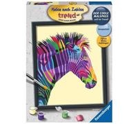 Ravensburger Paint by Numbers Colorful Zebra 24x30cm