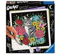 Ravensburger Paint by Numbers CreArt Adults Trend - Pixie Cold: Cat