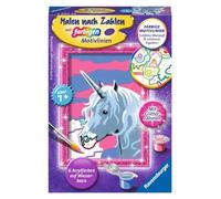 Ravensburger Paint by Numbers | Painting set with frame, brush and acrylic paints, gift for girls and boys