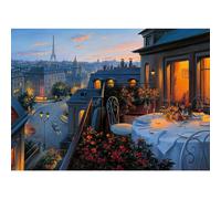 Ravensburger Paris Balcony 1000 Piece Jigsaw Puzzle for Adults - 12000656 - Handcrafted Tooling Made in Germany Every Piece Fits Together Perfectly