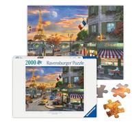 Ravensburger Paris Sunset 2000 Piece Jigsaw Puzzles for Adults & Kids Age 12 Years Up
