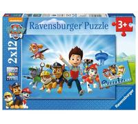Ravensburger Paw Patrol 2x 12 Piece Jigsaw Puzzles For Age 36 Months and Up