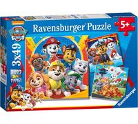Ravensburger Paw Patrol 3x 49 Piece Jigsaw Puzzles for Kids Age 5 Years Up