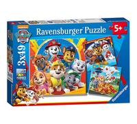 Ravensburger Paw Patrol 3X 49pc Jigsaw Puzzles