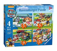 Ravensburger Paw Patrol 4 in a Box (12, 16, 20, 24 Piece) Jigsaw Puzzles Ravensburger Multicolor