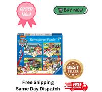 Ravensburger Paw Patrol 4 in Box (12 16 20 24 Pieces) Jigsaw Puzzles for Kids UK