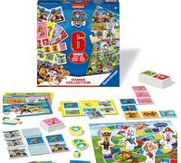 Ravensburger Paw Patrol 6-in-1 Games Compendium Set for Kids Age 3 Years Up