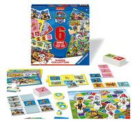 Ravensburger Paw Patrol 6-in-1 Games Compendium Set for Kids Age 3 Years Up