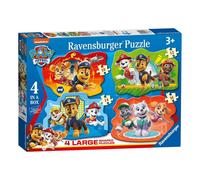 Ravensburger Paw Patrol 4 in a Box Jigsaw Puzzles for Kids Age 3 Years Up - 10, 12, 14 & 16 Pieces - Educational Gifts for Toddlers