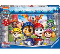 Ravensburger Paw Patrol Knights & Dragons 35 Piece Jigsaw Puzzle for Kids Age 3 Years Up - Educational Toddler Toys