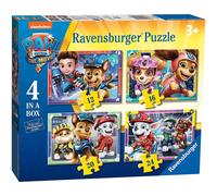 Ravensburger Paw Patrol The Movie 4 in Box 12, 16, 20, 24 Pieces Jigsaw Puzzle