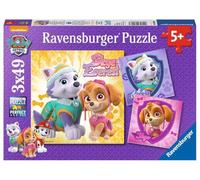 Ravensburger Paw Patrol Skye & Everest 3 x 49 Pieces Jigsaw Puzzles for Kids Age 5 Years Up