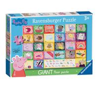 Ravensburger Peppa Pig Alphabet 24 Piece Giant Floor Jigsaw Puzzles for Kids Age 3 Years Up - Educational Toys for Toddlers
