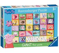 Ravensburger Peppa Pig Alphabet 24 Piece Giant Floor Jigsaw Puzzles for Kids Age 3 Years Up - Educational Toys for Toddlers