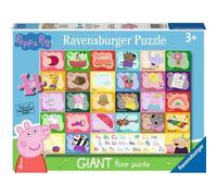 Ravensburger - Peppa Pig Alphabet Giant Floor Puzzle - 30 Pieces Puzzle
