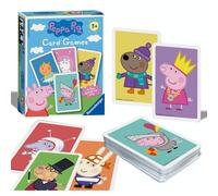 Ravensburger Peppa Pig Card Game for Kids Age 3 Years and Up - 4 Different Family Games Snap, Happy Families, Swap and Pairs