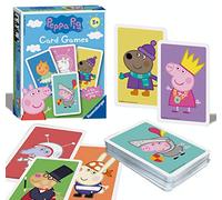 Ravensburger Peppa Pig Card Game for Kids Age 3 Years and Up - 4 Different Family Games Snap, Happy Families, Swap and Pairs