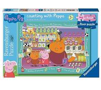 Ravensburger Peppa Pig First Floor Jigsaw Puzzle for Kids Age 2 Years Up - 16 Pieces