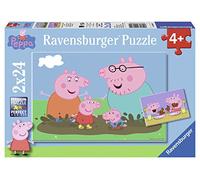 Ravensburger Peppa Pig Happy Family Life 2 x 24 Pieces 09082
