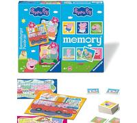 Ravensburger Peppa Pig Multipack with 3 Puzzles and Classic Memory Game, Funny and Educational Game for Children from 4 Years with Peppa, George and Baby Evie