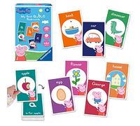 Ravensburger Peppa Pig My First Flash Card Game Kids Age 4 Years Up - Ideal Early Learning, Object Recognition, Alphabet, Reading And Spelling