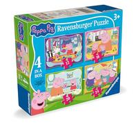 Ravensburger Jigsaw Puzzles – Peppa Pig 4-in-1 Set for Kids 3+ – 12/16/20/24 pieces – 2025 Edition