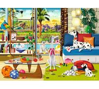 Ravensburger Pets of Palm Springs 500 piece Jigsaw Puzzle for Adults and Kids Age 10 and Up
