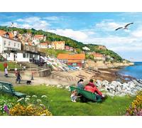 Ravensburger Picturesque Landscapes No.1 Yorkshire Whitby & Runswick Bay 2x 500 Piece Jigsaw Puzzle for Adults and Kids Age 10 Years Up