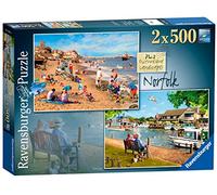 Ravensburger Picturesque Landscapes No.2 Norfolk - Cromer & Horning, 2x 500pc Jigsaw Puzzle