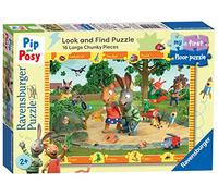 Ravensburger Pip & Posy My First Look & Find Floor Jigsaw Puzzles for Kids Age 24 Months Up (2 Years) -16 Pieces