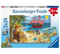 Ravensburger Pirate & Mermaids Jigsaw Puzzles for Kids Age 3 Years Up - Tod