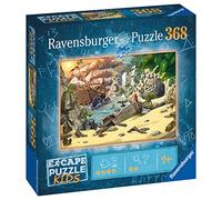 Pirate's Peril Escape Room Mystery Challenge Jigsaw Puzzle for Kids and Adults Age 9 Years Up - 368 Pieces