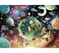 Ravensburger Planet Playground 100 Piece Jigsaw Puzzles for Kids Age 6 Years Up - Extra Large Pieces