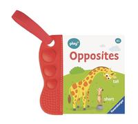 Ravensburger Play+ Flip & Pop: Opposites - Infant and Baby Sensory Book - Toddler Activity and Development Gifts - 6 Months+