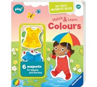 Ravensburger Play+ Infant & Toddler - My First Magnetic Book: Match and Learn Colours