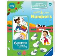 Ravensburger Play+ Infant & Toddler - My First Magnetic Book: Match and Learn Numbers