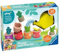 Ravensburger Play+ Infant & Toddler - Puzzle and Play Set My Little Plants Educational Toys Age 18 Months And Up Toys and Gifts