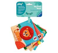Ravensburger Play+ My First Numbers & Colours Book - Baby Sensory Toddler Activity Toys - 6 Months Up